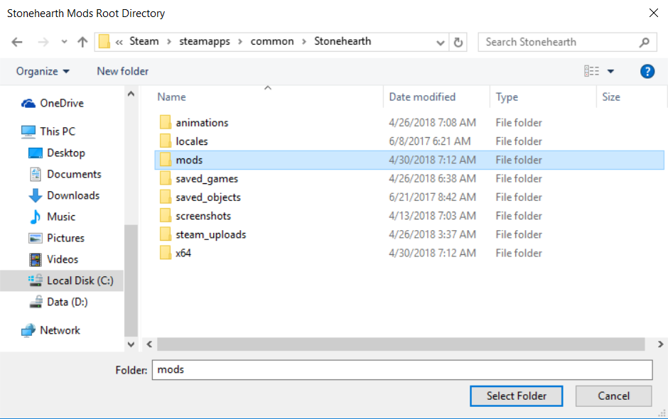 can you have folders inside mods folder sims 3